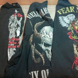 Men T Shirt Patriotic American Tee Size 2X - Three Shirts    (G)